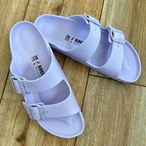 Birkenstock Arizona EVA Sandals Size 7 Lilac New In Box